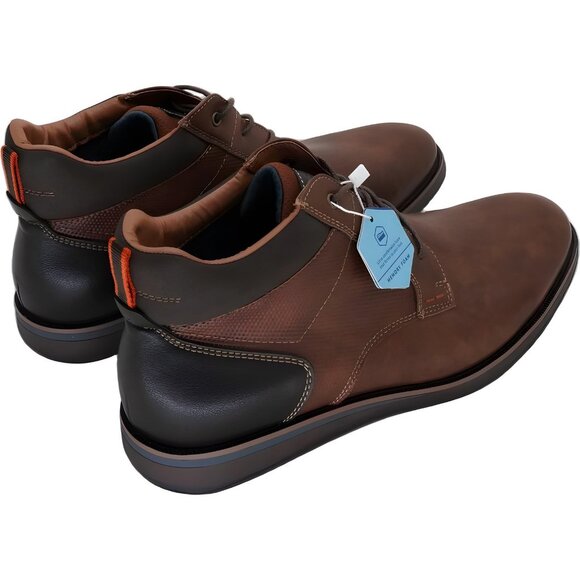 Nunn Bush Circuit DC Plain Toe Chukka Boots Cognac Men's 12M - Picture 3 of 6